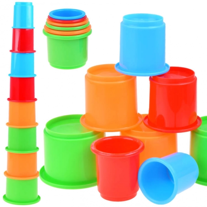 Set di Tazze Colorate Little Tikes Piramide