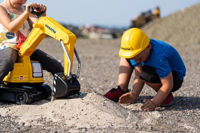 Escavatore Rotante Komatsu con Pala e Casco