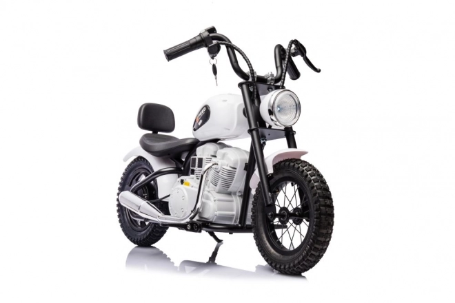 Moto Elettrico per Bambini Bianco 36V