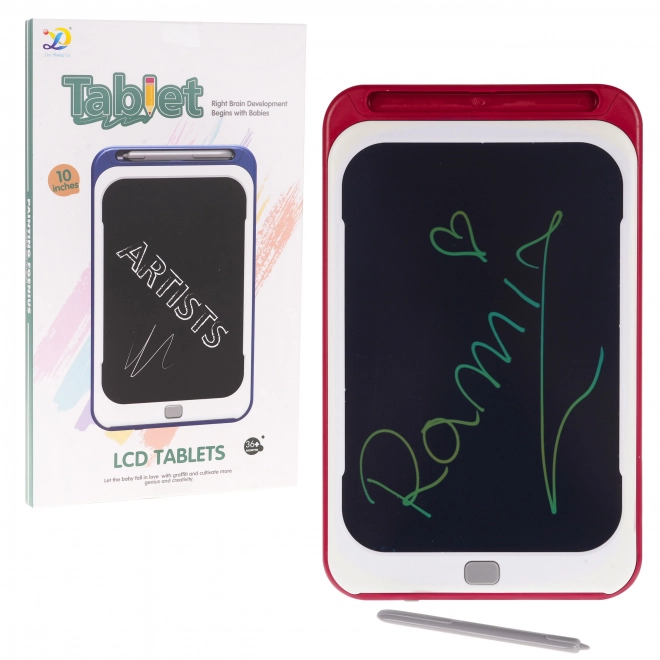 Tablet da Disegno Rosso per Bambini 3+