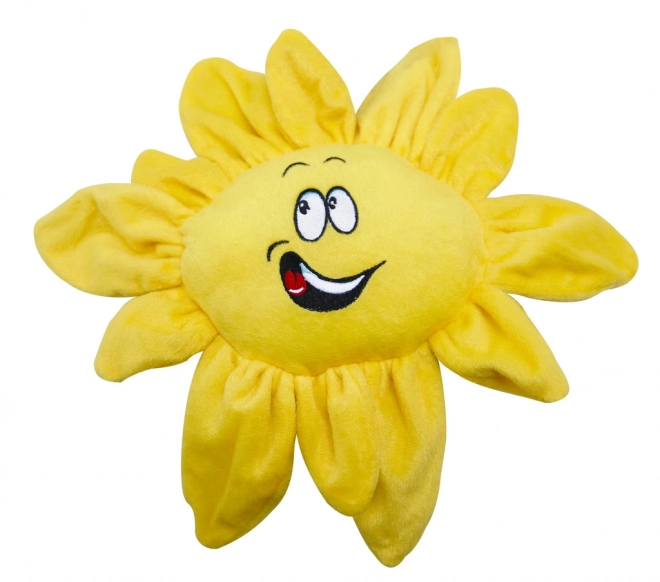 Simpatico sole di peluche 15 cm