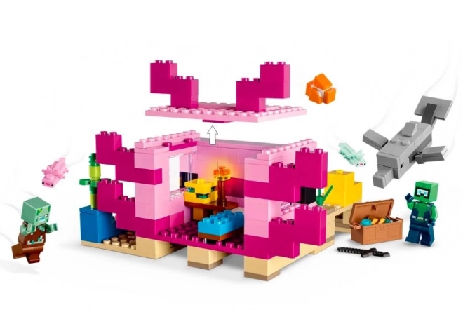 Lego Minecraft - Casa dell'Axolotl