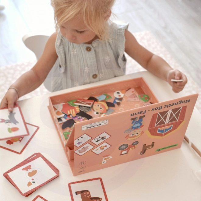 Puzzle Magnetico Fattoria Tooky Toy