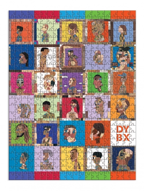 Puzzle doppio Derrick Adams x Dreamyard 500 pezzi