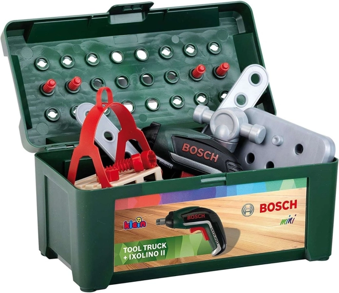 Attrezzi realistici BOSCH per piccoli montatori