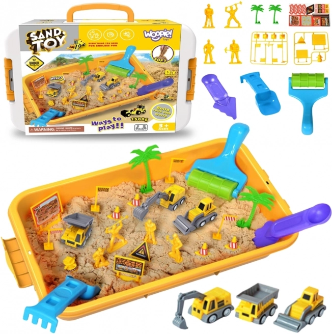 Set da Costruzione con Sabbia Cinetica XXL Woopie