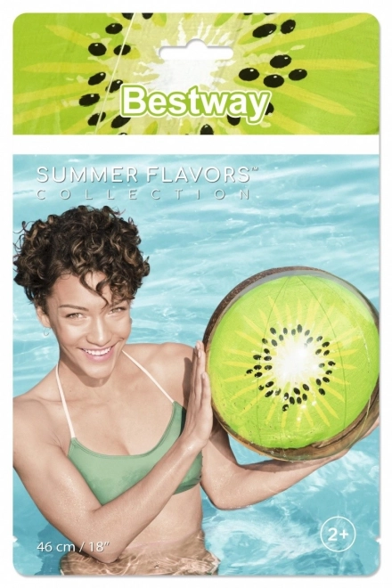 Pallone da spiaggia 46cm frutta assortita