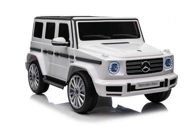 Auto elettrico Mercedes G500 Bianco 4x4