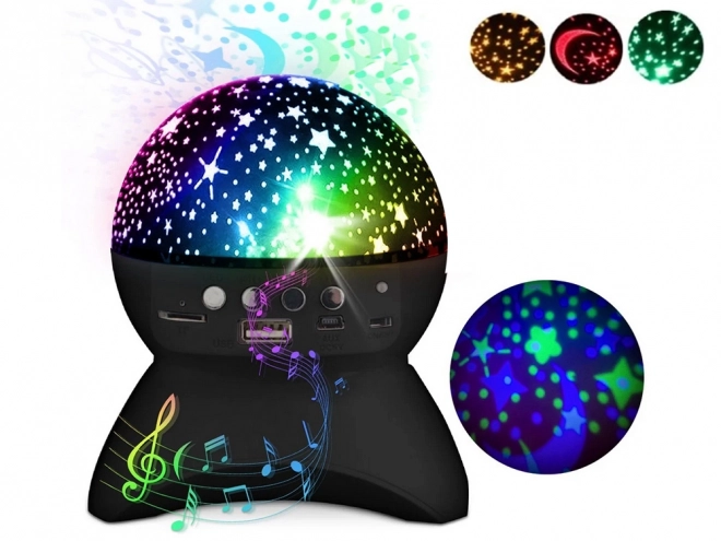 Proiettore di luci stellari notturne con altoparlante Bluetooth USB