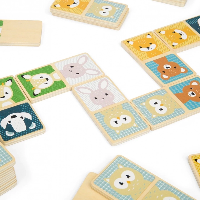 Domino Animali della Foresta Bigjigs Toys