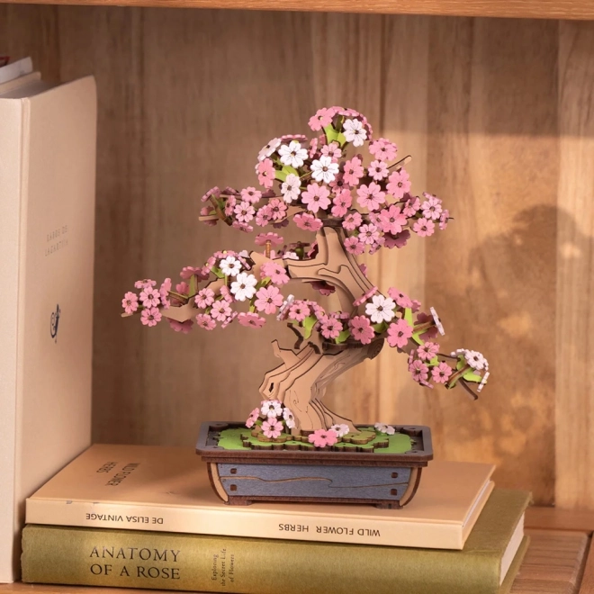 Puzzle 3D in legno Bonsai Sakura