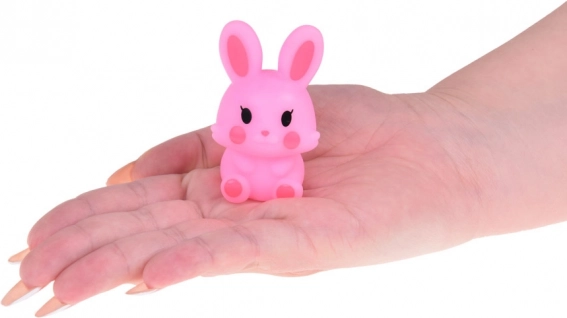 Animaletti da fattoria in gomma per dita - set di 5 figurine