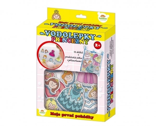 Mie prime favole principesse set di schiuma con rete 12 pezzi