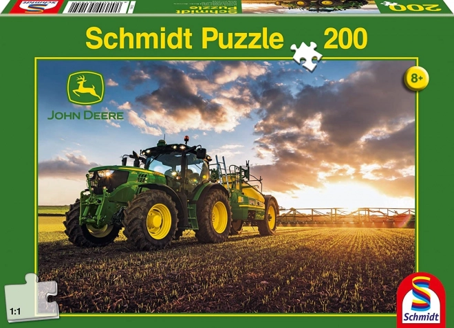 Puzzle Trattore JOHN DEERE 6150R 200 Pezzi