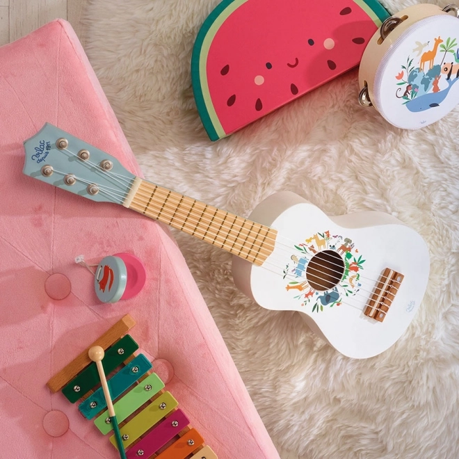 Vilac chitarra in legno Animali del mondo
