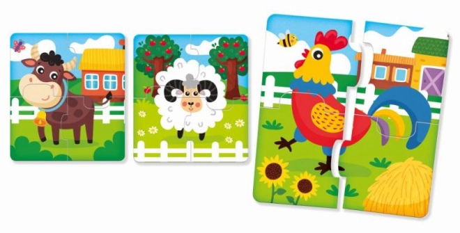 Puzzle semplice e colorato