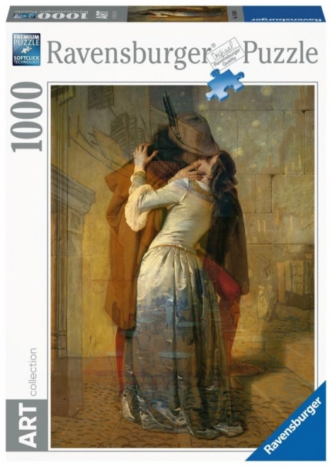 Puzzle Ravensburger Hayez Il Bacio 1000 pezzi