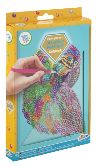 Blocchi da colorare con diamanti Mandala A5