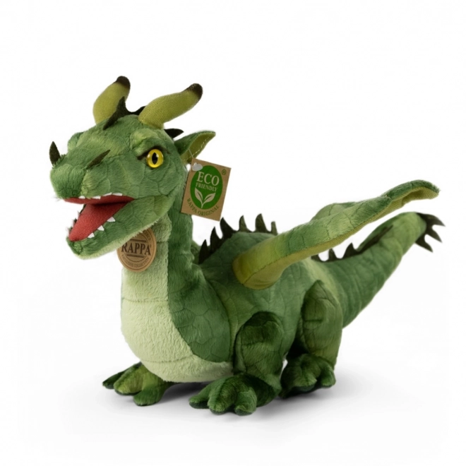 Peluche Drago Verde 40 cm Eco-friendly