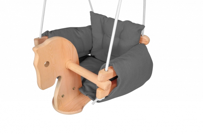 Altalena per bambini design Cavallino