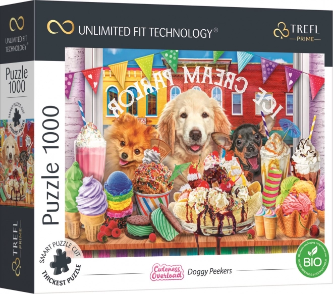 Puzzle Cuteness Overload: Cani Davanti alla Pasticceria - 1000 Pezzi