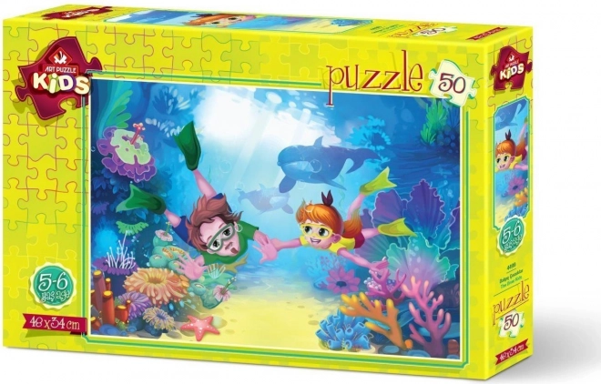 Puzzle subacquei 50 pezzi