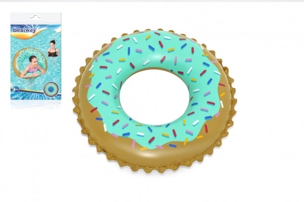 Ciambella Gonfiabile Dolce Donut diametro 91cm in sacchetto 10+
