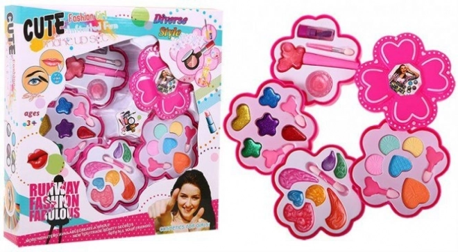 Set di trucchi per bambina rosa 3+