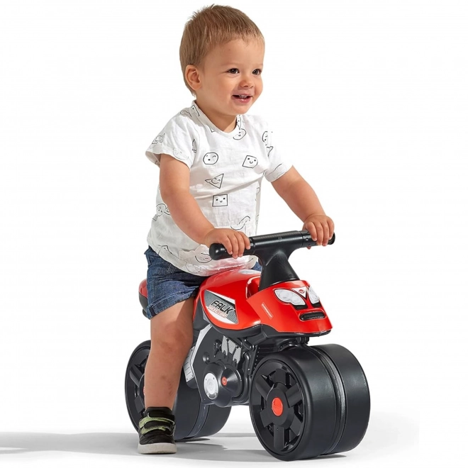 Jeep Racing Rosso Ruote Larghe per Bambini da 2 Anni