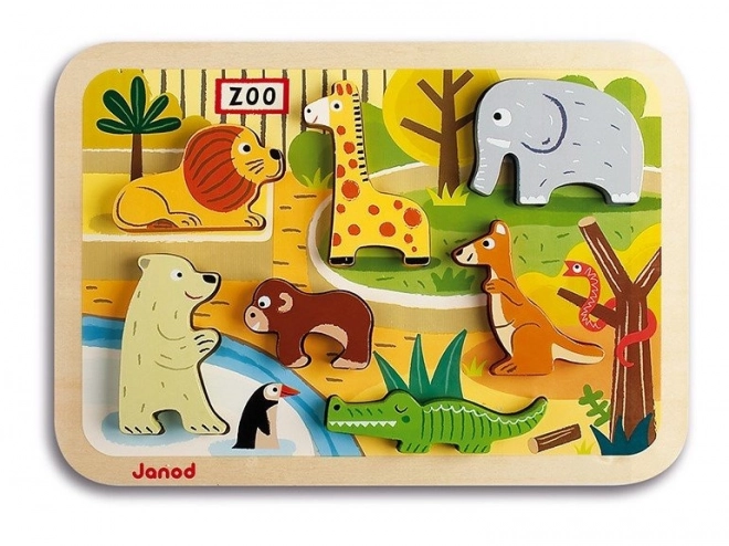 Puzzle ad incastro ZOO Chunky