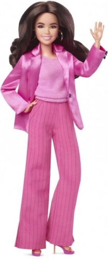 Iconico outfit cinematografico rosa