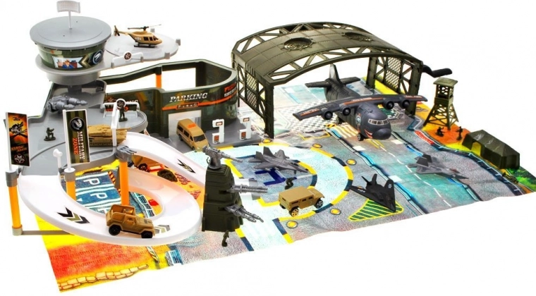 Set di gioco in plastica dettagliato