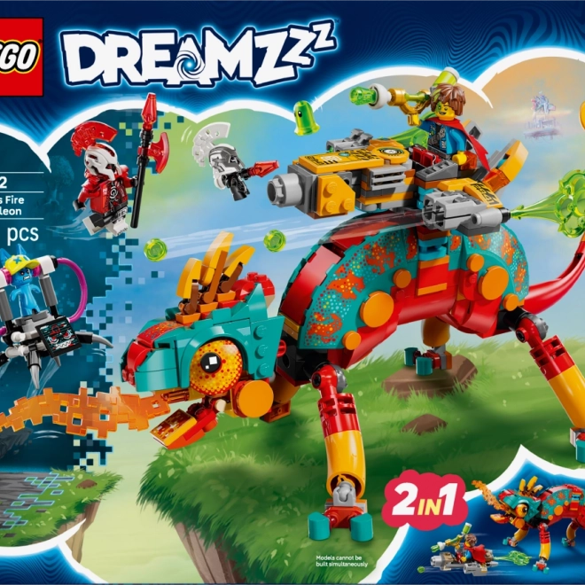 LEGO Dreamzz Mateo e il suo camaleonte infuocato