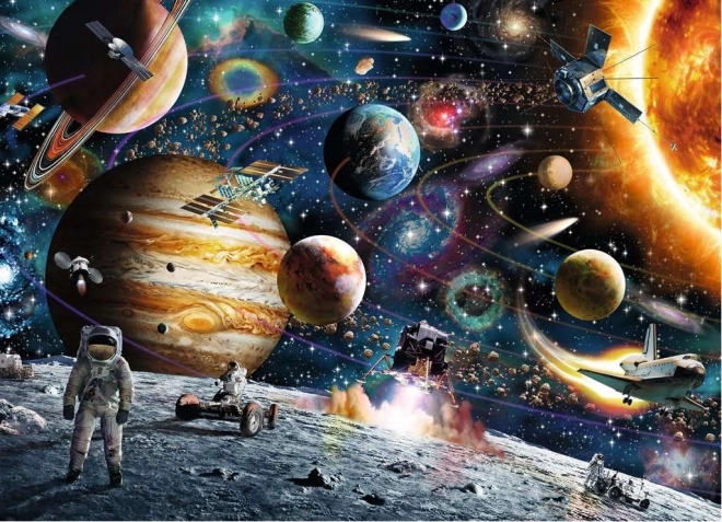 Puzzle Astronauta nello Spazio 60 Pezzi