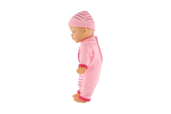 Bambola neonato 30 cm corpo morbido rosa