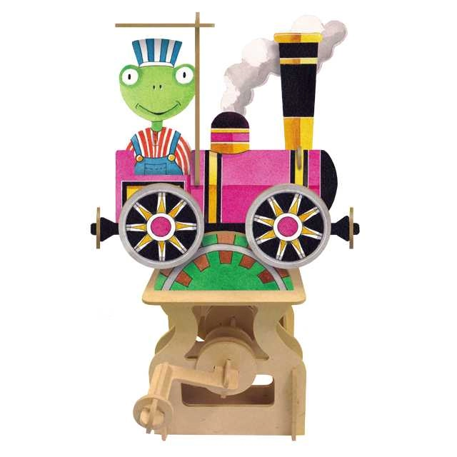 Dai vita al treno con la manovella