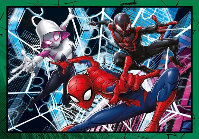 Puzzle CLEMENTONI Spiderman 4 in 1