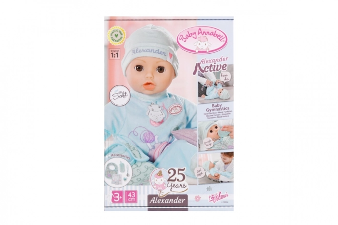 Bambola Interattiva Baby Annabell Alexander