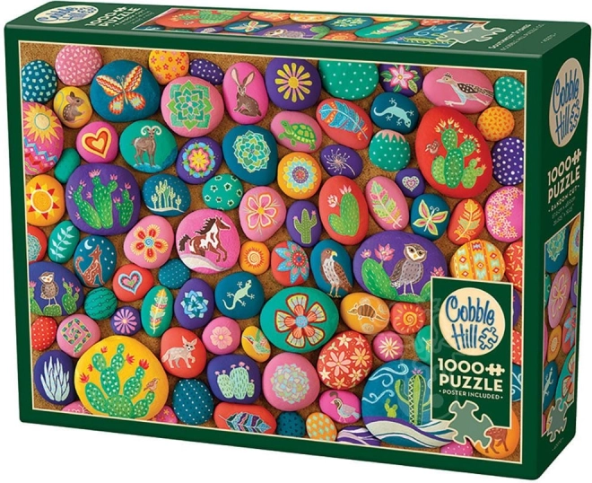 Puzzle Cobble Hill Pietre Dipinte del Sudovest 1000 Pezzi