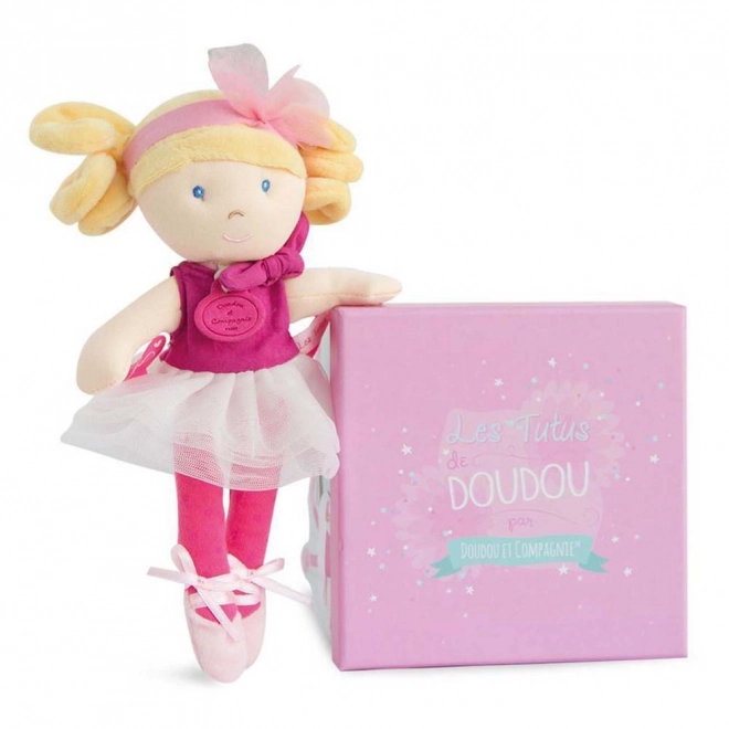 Mini bambola ballerina Les Tutus Doudou Jolijou 23 cm