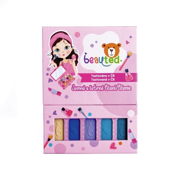 Set trucco per bambine BEAUTed con specchio e chiusura magnetica