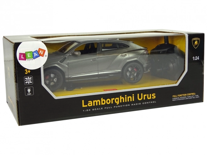 Auto radiocomandato Lamborghini Urus nero con luci