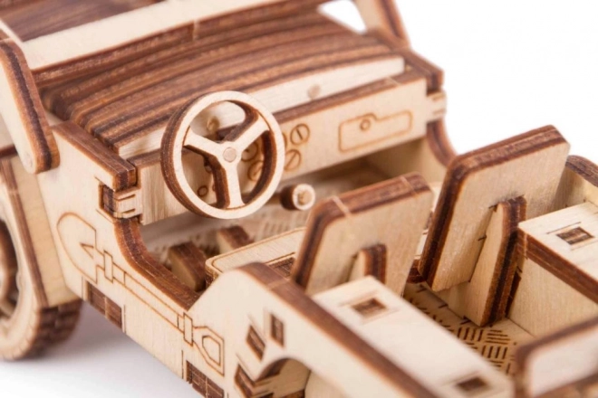 Puzzle 3D in legno Jeep