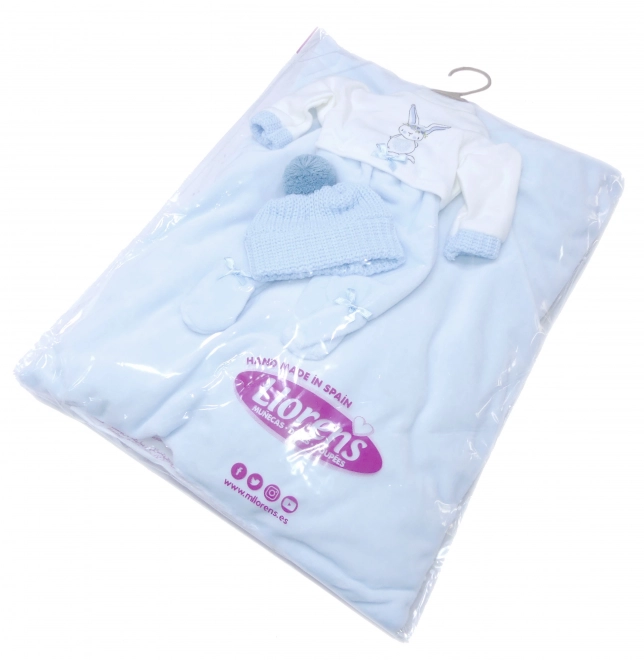 Set vestiti per bambola neonato NEW BORN 35-36 cm