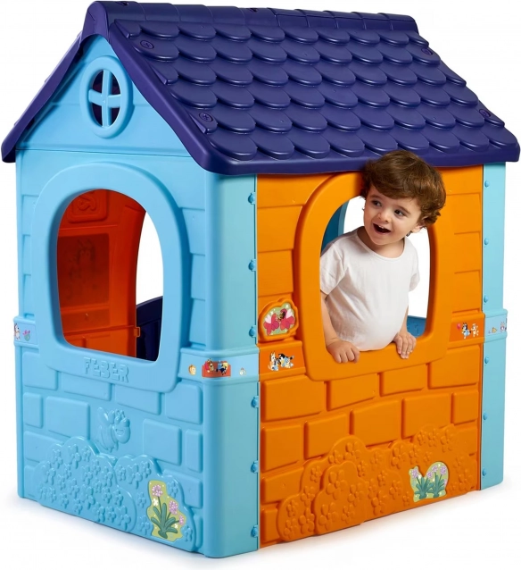 Casetta da giardino per bambini Bluey con cassetta delle lettere