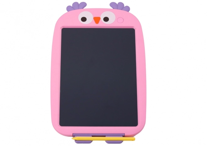 Tablet da Disegno Rosa con Motivo Uccellino