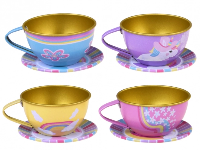 Set da tè colorato per bambini