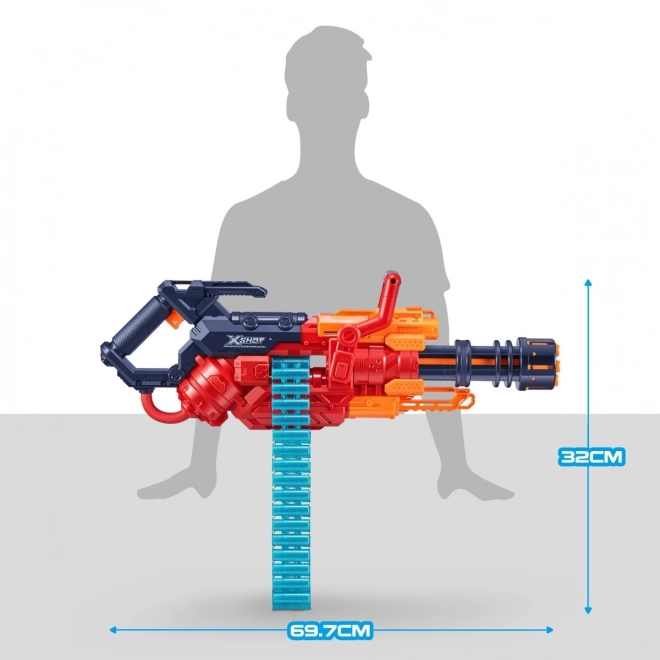 Lanciafrecce X-Shot Excel Crusher con 48 Dardi