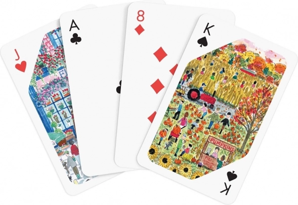 Due mazzi completi di carte