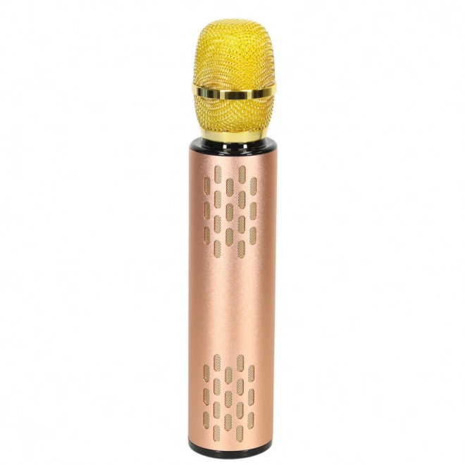 Microfono karaoke wireless Bluetooth nero – Oro